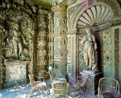 Intérieur de la grotte, Villa la Pietra - Italian School