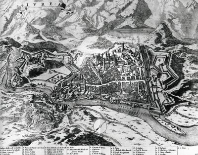 Ivrea et ses fortifications - Italian School