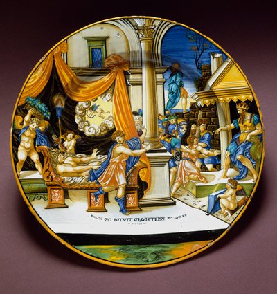 Joseph et la femme de Putiphar - Italian School