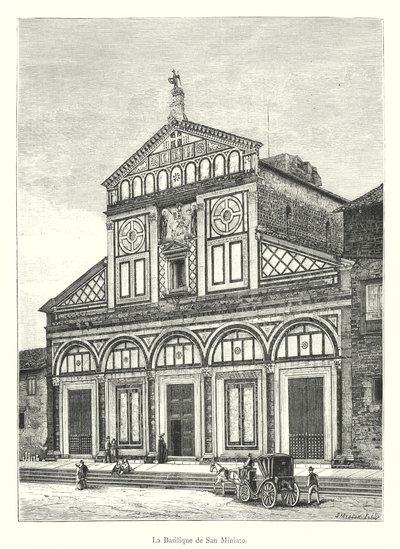 La Basilique de San Miniato - Italian School