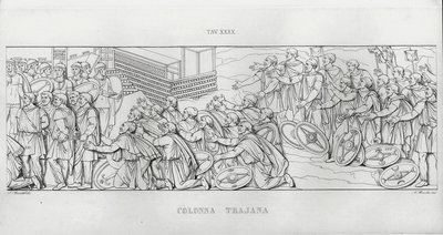 La Colonne Trajane - Italian School