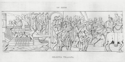 La Colonne Trajane - Italian School
