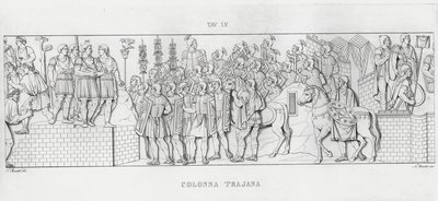 La Colonne Trajane - Italian School