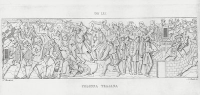 La Colonne Trajane (gravure) - Italian School