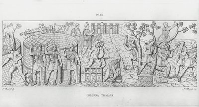 La Colonne Trajane - Italian School