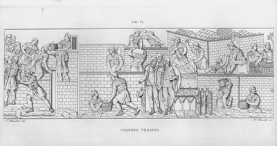 La Colonne Trajane - Italian School