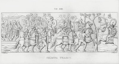 La Colonne Trajane - Italian School