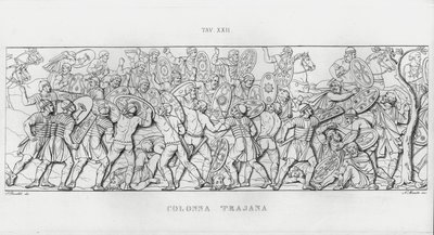 La Colonne Trajane - Italian School