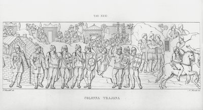 La Colonne Trajane - Italian School