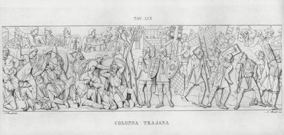 La Colonne Trajane - Italian School
