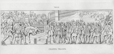 La Colonne Trajane - Italian School