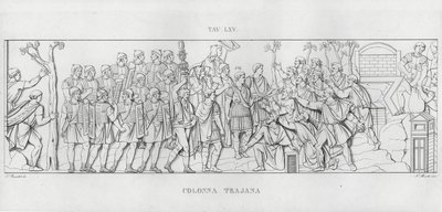 La Colonne Trajane - Italian School