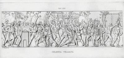 La Colonne Trajane - Italian School