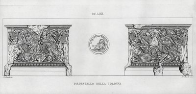 La Colonne Trajane - Italian School