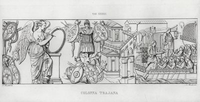 La Colonne Trajane - Italian School