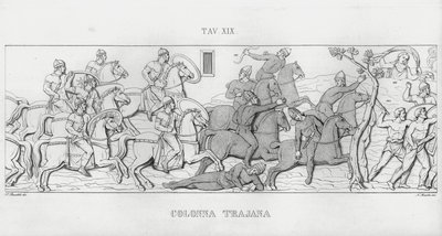 La Colonne Trajane - Italian School