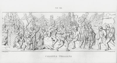 La Colonne Trajane - Italian School