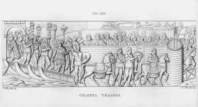 La Colonne Trajane - Italian School