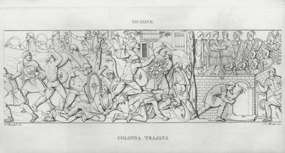 La Colonne Trajane - Italian School