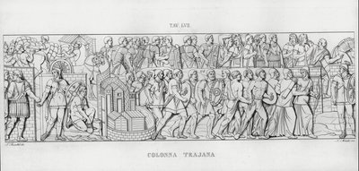 La Colonne Trajane - Italian School