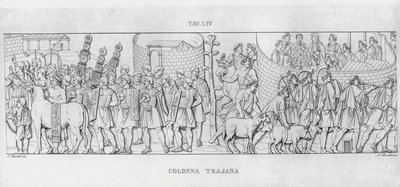 La Colonne Trajane (gravure) - Italian School