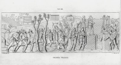 La Colonne Trajane - Italian School