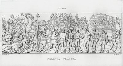 La Colonne Trajane - Italian School