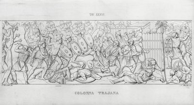 La Colonne Trajane - Italian School