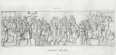 La Colonne Trajane - Italian School