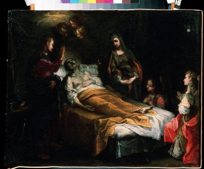 La mort de Joseph - Italian School