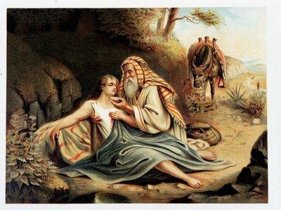 Le Bon Samaritain - dans « Aurea Bibbia classica: storia della rivelazione divina nell