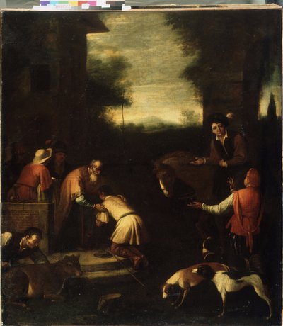 Le retour du fils prodigue - Italian School