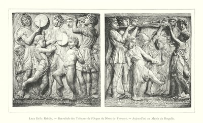 Luca Della Robbia, Bas-reliefs des Tribunes de l