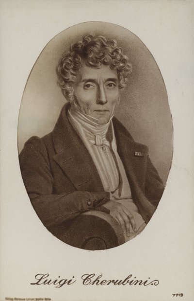 Luigi Cherubini, compositeur italien (1760-1842) - Italian School