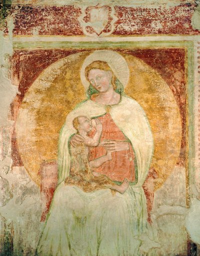 Madone et enfant - Italian School