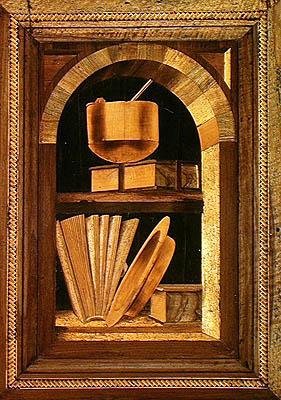 Panneau de marqueterie d