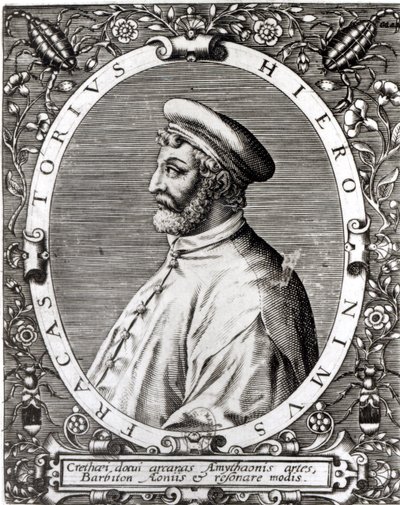 Portrait médaillon de Girolamo Fracastoro (1483-1553) - Italian School
