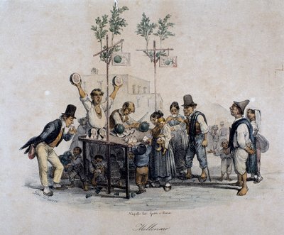 Vendeur de melons, Italie - Italian School