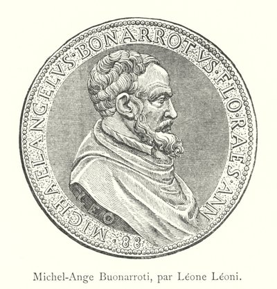 Michel-Ange Buonarroti, par Leone Leoni - Italian School