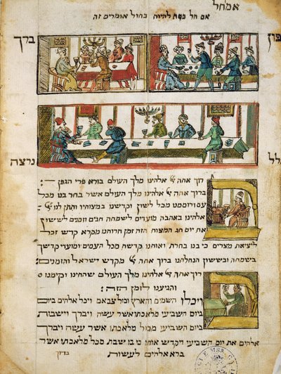 Les rites juifs du printemps, Ms.C.A.2795, de l