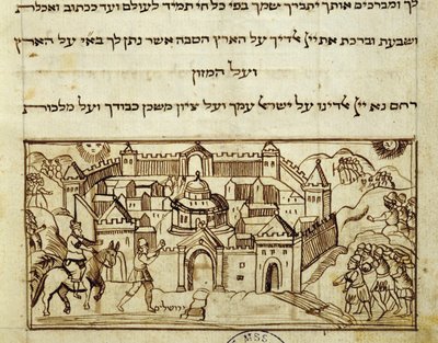Ms.C.A.2795 La ville sainte de Jérusalem, de L