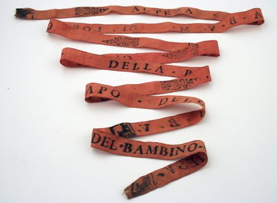 Ruban de pèlerin orange - Italian School