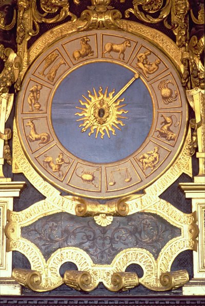 Orologio Zodicale (Horloge du Zodiaque) - Italian School