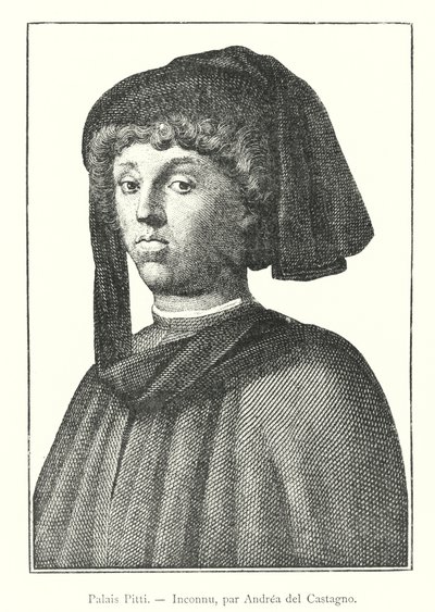 Palais Pitti, Inconnu, par Andrea del Castagno - Italian School