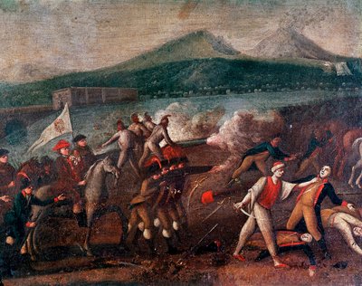 République parthénopéenne (ou république de Naples) proclamée le 21/01/1799 : Le cardinal Fabrizio Dionigi Ruffo de Bagnara à la tête de l