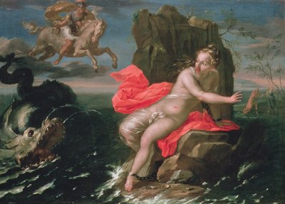 Persée et Andromède, École bolonaise - Italian School