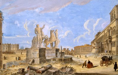 Piazza Monte Cavallo - Italian School