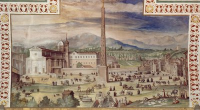 Piazza del Popolo, Rome - Italian School