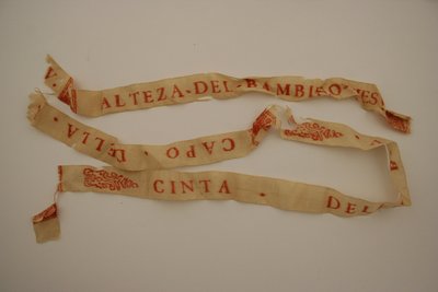 Ruban blanc de pèlerin, 17ème siècle - Italian School