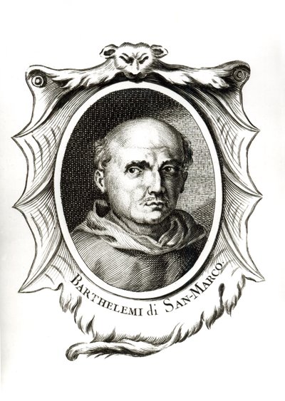 Portrait de Fra. Bartolomeo di San Marco - Italian School